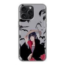 Чехлы с картинкой Итачи Учиха на iPhone 16 Pro Max – Итачи Ворони