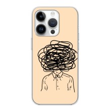 Чехлы со смыслом для iPhone 16 Pro Max – Мысли