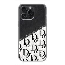 Чехол (Dior, Prada, YSL, Chanel) для iPhone 16 Pro Max (Диор)