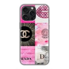 Чехол (Dior, Prada, YSL, Chanel) для iPhone 16 Pro Max (Модница)