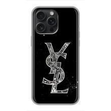 Чехол (Dior, Prada, YSL, Chanel) для iPhone 16 Pro Max (YSL)