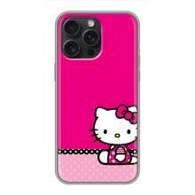 Чехол для Ребёнка на Айфон 16 Про Макс (VPrint) – Girl KITTY