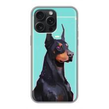 Чехол ДОБЕРМАН для iPhone 16 Pro Max – Король доберман