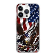 Чехол Флаг USA для iPhone 16 Pro Max (Флаг США)