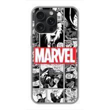 Силіконовий Чохол для iPhone 16 Pro Max – Комікс Марвел