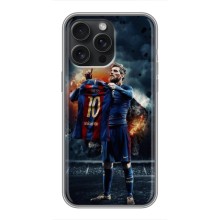 Чехол Месси футболист для iPhone 16 Pro Max (Месси с футболкой)