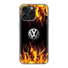 Чехол "Фольксваген" для iPhone 16 Pro Max – Огненный Лого