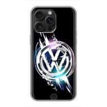 Чехол "Фольксваген" для iPhone 16 Pro Max – Volkswagen на черном