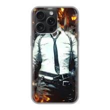 Чохол з картинкою "Герой Pubg" на iPhone 16 Pro Max – Man Пубг