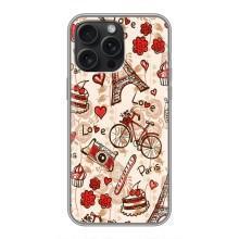 Чохол Ейфелева Вежа на iPhone 16 Pro Max – Париж мрія