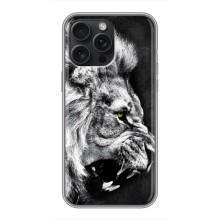 Чехол с картинкой на iPhone 16 Pro Max – Злой ЛЕВ