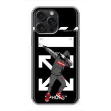 Чехол для iPhone 16 Pro Max с картинкой Supreme (AlphaPrint)