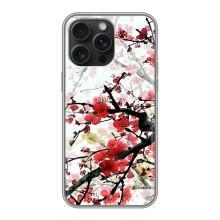 Чохол з картинкою Сакури на iPhone 16 Pro Max – Гарна Сакура