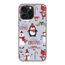 Чехол Санта Клаус для iPhone 16 Pro Max – Рождественский