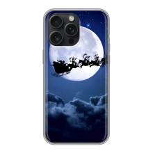 Чехол Санта Клаус для iPhone 16 Pro Max – Санта - луна