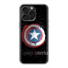 Чехол с Щитом Капитана Америки на iPhone 16 Pro Max – Щит Капитана