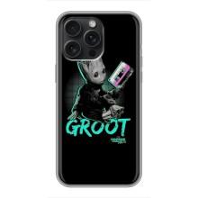 Чехол Супергерои Марвел на Айфон 16 Про Макс – Groot