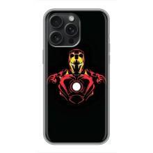 Чохол Супергерой Залізна Людина на iPhone 16 Pro Max – Залізна людина