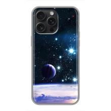Чехол (ТПУ) с планетами на iPhone 16 Pro Max – Космический вид