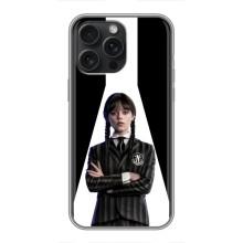 Чехлы Венсдей на iPhone 16 Pro Max Уэнсдей (AlphaPrint) (W-Wednesday)