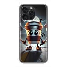 Чехол с мемом Тралалело тралала на iPhone 16 Pro Max – Капучино асасино