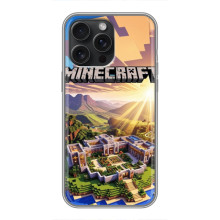 Чехол с картинками Майнкрафт для Айфон 16 Про Макс – Minecraft