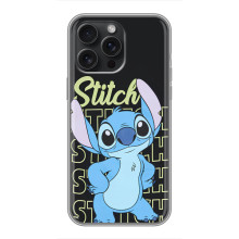 Чехол с принтом Стич на iPhone 16 Pro Max (Stitch 626)