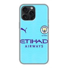 Силиконовые Чехлы принт Футбол на iPhone 16 Pro Max – Man City