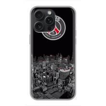 Силиконовые Чехлы принт Футбол на iPhone 16 Pro Max – PSG
