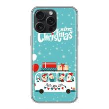 Силиконовый бампер на рождество для iPhone 16 Pro Max – Рождественское настроение