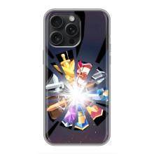 Силиконовый Чехол (атрибутика Клеш Роял) для iPhone 16 Pro Max – Кланы
