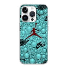 Силиконовый Чехол Nike Air Jordan на Айфон 16 Про Макс (Джордан Найк)