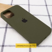 Чехол Silicone Case Full Protective (AA) для Apple iPhone 16 Pro (6.3") – Зеленый