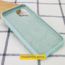 Чехол Silicone Case Full Protective (AA) для Apple iPhone 16 Pro (6.3") – Бирюзовый