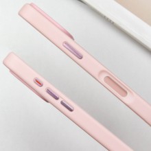 TPU+PC чехол Metal Buttons для Apple iPhone 16 Pro (6.3") – Розовый