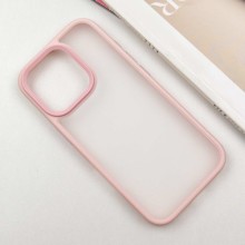 TPU+PC чехол Metal Buttons для Apple iPhone 16 Pro (6.3") – Розовый