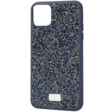 TPU чохол Bling World Rock Diamond для Apple iPhone 16 Pro (6.3") – Синій