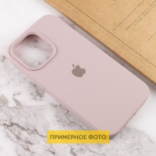 Чехол Silicone Case Full Protective (AA) для Apple iPhone 16 Pro (6.3") – Серый