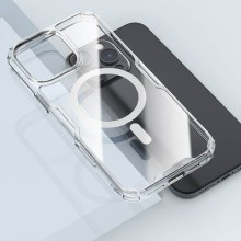 TPU чехол Nillkin Nature Pro Magnetic для Apple iPhone 16 Pro (6.3") – Бесцветный (прозрачный)