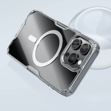 TPU чехол Nillkin Nature Pro Magnetic для Apple iPhone 16 Pro (6.3") – Бесцветный (прозрачный)