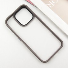 TPU+PC чехол Metal Buttons для Apple iPhone 16 Pro (6.3") – Серый