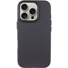 Чехол TPU+PC Carbon with MagSafe для Apple iPhone 16 Pro (6.3")