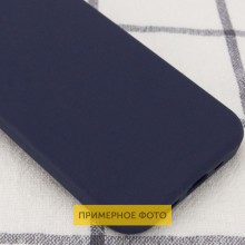 Чехол Silicone Case Full Protective (AA) NO LOGO для Apple iPhone 16 Pro (6.3") – Темно-синий