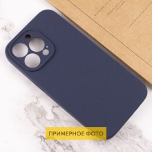 Чехол Silicone Case Full Protective (AA) NO LOGO для Apple iPhone 16 Pro (6.3") – Темно-синий