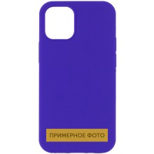 Чехол Silicone Case Full Protective (AA) NO LOGO для Apple iPhone 16 Pro (6.3") – Фиолетовый