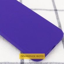 Чехол Silicone Case Full Protective (AA) NO LOGO для Apple iPhone 16 Pro (6.3") – Фиолетовый