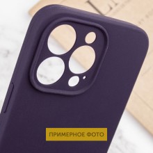 Чехол Silicone Case Full Protective (AA) NO LOGO для Apple iPhone 16 Pro (6.3") – Фиолетовый