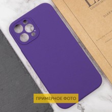 Чехол Silicone Case Full Protective (AA) NO LOGO для Apple iPhone 16 Pro (6.3") – Фиолетовый