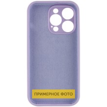 Чехол Silicone Case Full Protective (AA) NO LOGO для Apple iPhone 16 Pro (6.3") – Сиреневый