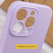 Чехол Silicone Case Full Protective (AA) NO LOGO для Apple iPhone 16 Pro (6.3") – Сиреневый